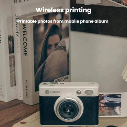 CHUZHAO D1PRO Appareil photo instantané WiFi Appareil photo couleur portable avec film