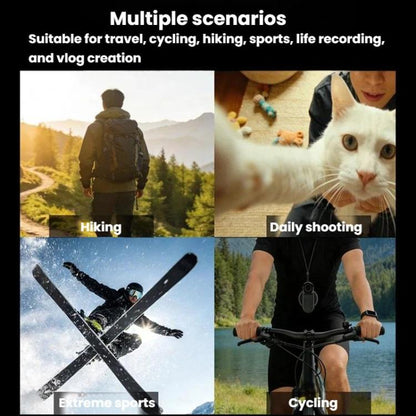 D03 HD Action Camera Neck-Worn Magnetic Mini Smart Thumb Camera