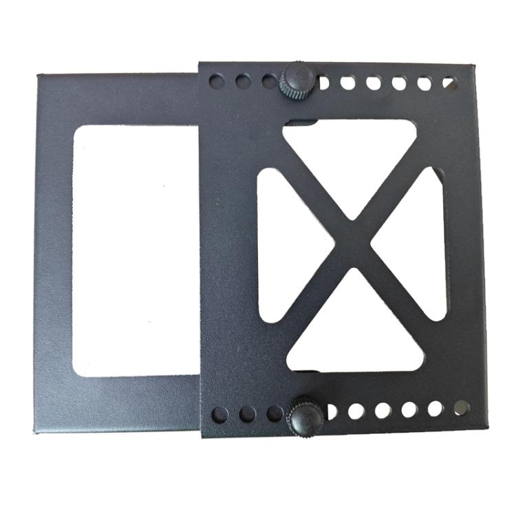Support métallique réglable sous le bureau pour NAS, PC, mini-ordinateur, console de jeux PS5, étagère peu encombrante, KXD250311