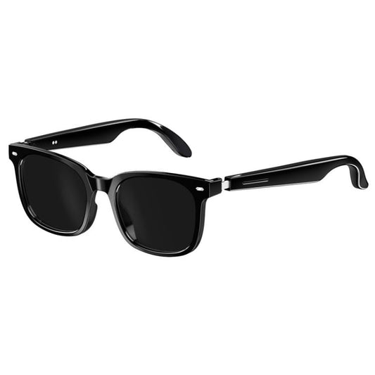 Lunettes intelligentes V6 Max avec protection UV, prise en charge des appels Bluetooth, de la lecture de musique et de l'assistant IA