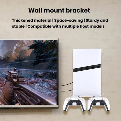 PGTECH GP-531 For PS5 Pro / PS5 Slim Wall Mount Game Console Organizer Rack
