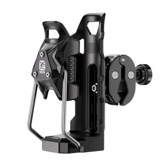 Adaptive Anti-Slip Water Bottle Holder For Motorcycles & Bicycles 360-Degree Rotating Anti-Theft Cup Holder, Kewig SHJ-6