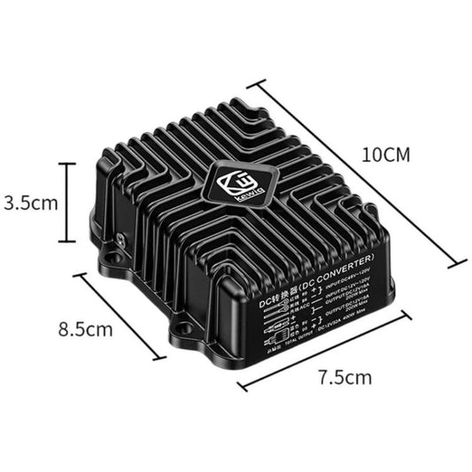 Convertisseur CC Kewig DC-1 48V-120V vers 12V pour véhicules électriques