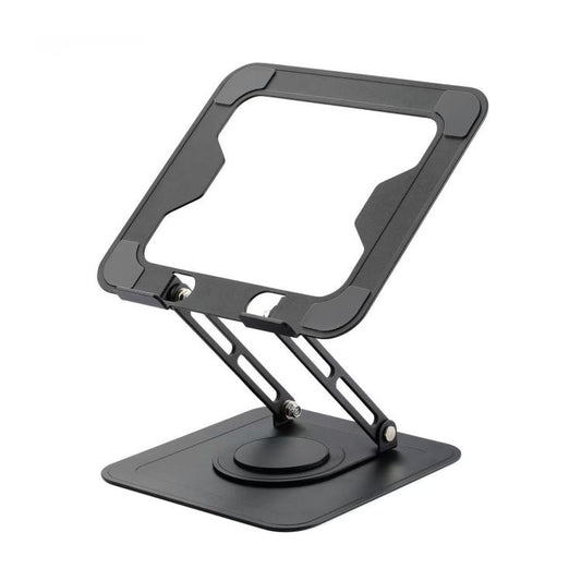 360 Degree Rotating Foldable Height Adjustable Ventilated Metal Computer Stand, NH-02Pro