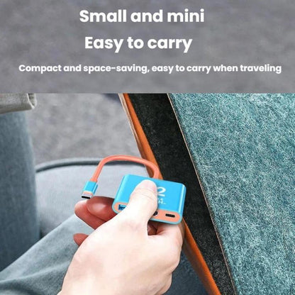 Type-C To USB 3.0+HDMI+Type-C 3 In 1 Docking Station HDR Portable Multi-Function Large-Screen Adapter, For Nintendo Switch 2