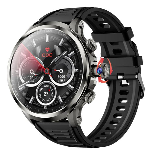 Montre connectée 4G avec emplacement pour carte SIM globale et caméra rotative pour appels/photos