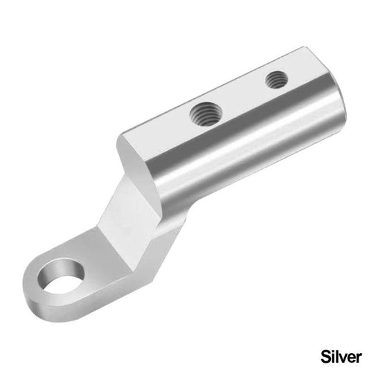 Brazo extensor de espejo universal para motocicleta, adaptador de montaje en manillar de aleación de aluminio para soporte de teléfono, GPS, cámara de acción.