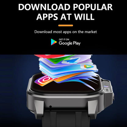 Eurasian African Version 4G SIM Card Slot Google Play Store Ooutdoor Photography Rugged Smartwatch