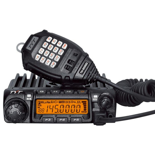 Radio bidirectionnelle extérieure sans fil haute puissance 1-50 km pour véhicule TYT TH-9000D