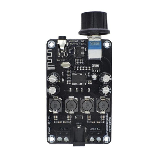 High Power Adjustable Audio Amplifier Board TPA3118D2 Bluetooth 5.0 HD Audio Amplifier Board, XH-A415