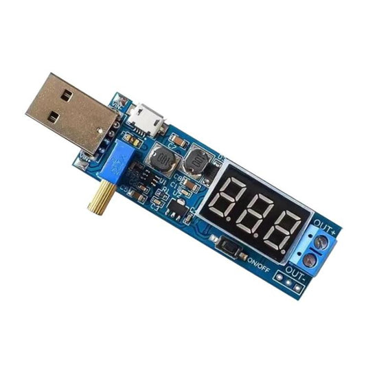 DC-DC USB Step-Up Power Supply Voltage Regulator Module, Micro, Type-C