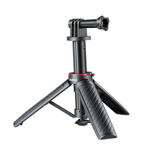 Trípode mini automático desplegable XILETU XS-22, palo selfie, monopié extensible ajustable de 13 a 30 cm para cámaras de acción.