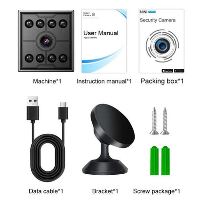 M09 Wireless Mini HD Infrared Night Vision Camera Motion Detection WiFi Monitor
