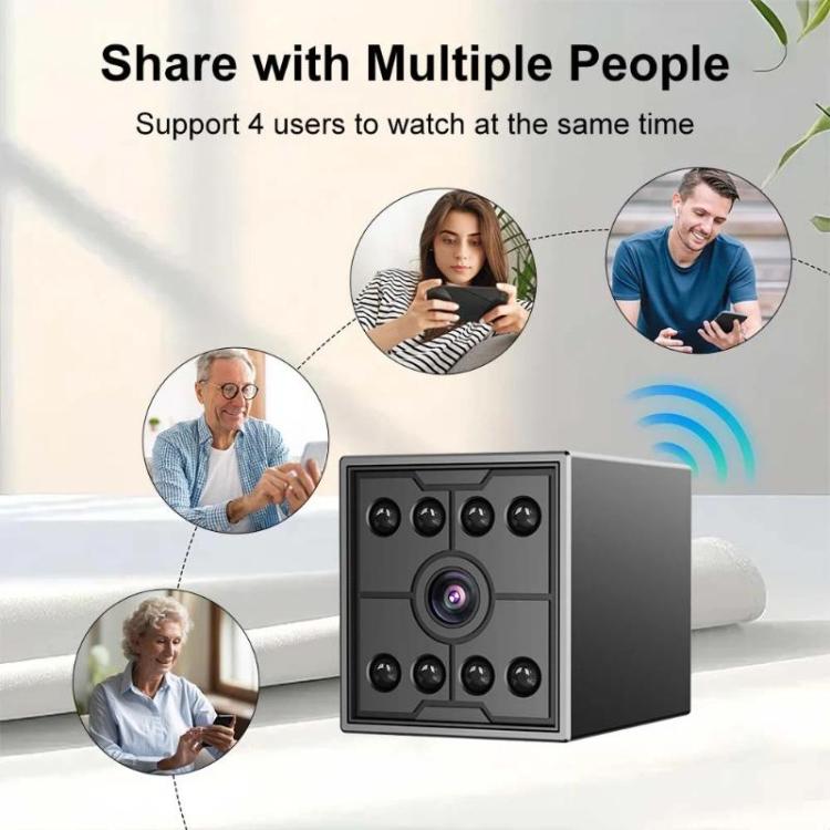 M09 Wireless Mini HD Infrared Night Vision Camera Motion Detection WiFi Monitor