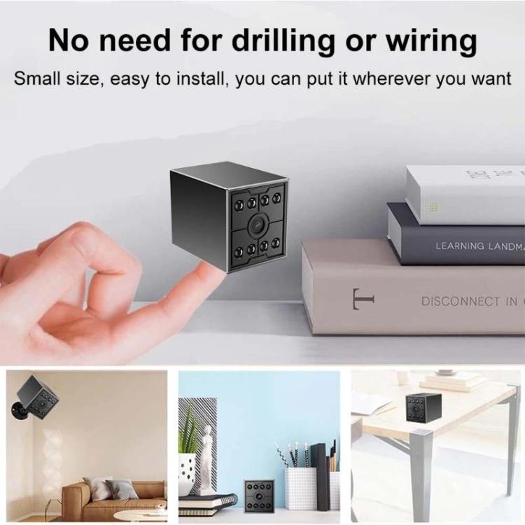 M09 Wireless Mini HD Infrared Night Vision Camera Motion Detection WiFi Monitor