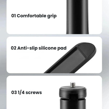 For DJI Osmo Pocket 3 / Insta360 X4 / X5 BRDRC Desktop Fixed Support Tripod