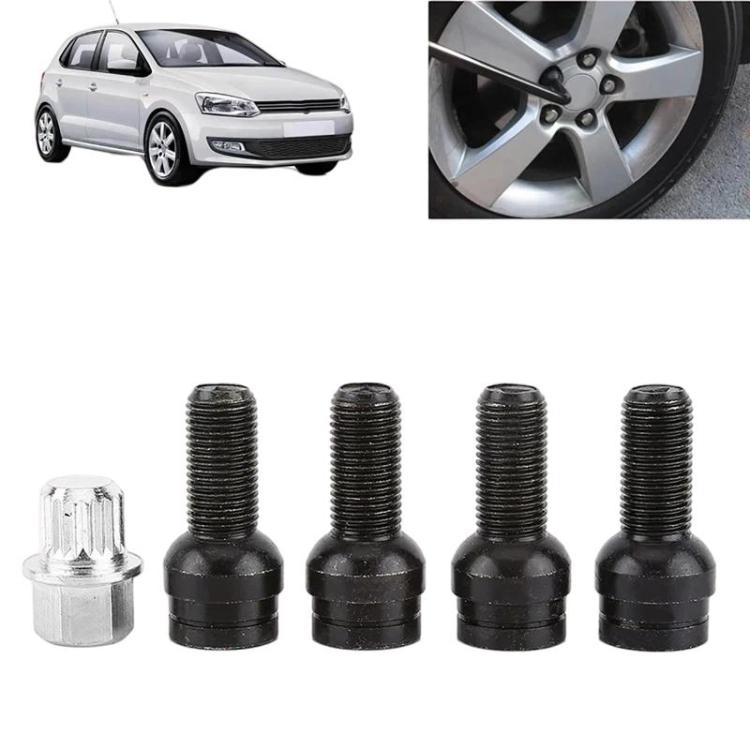 MR-4042 For Volkswagen Bora / Golf / Sagitar M14 x 1.5 Tire Anti-Theft Bolt Kit