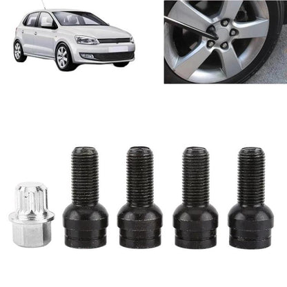 MR-4042 For Volkswagen Bora / Golf / Sagitar M14 x 1.5 Tire Anti-Theft Bolt Kit