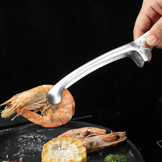 Pinces de service Buffet, pinces à barbecue et à steak multifonctionnelles, LsCook 25 cm, tête ronde, acier inoxydable 304