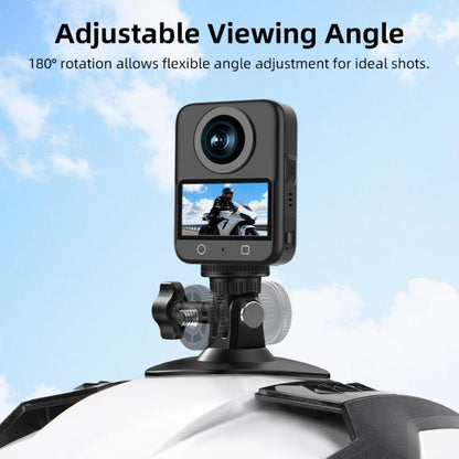For DJI Osmo Pocekt 3 / Action 6 / GoPro Flymile Helmet Mount, Square, Floral