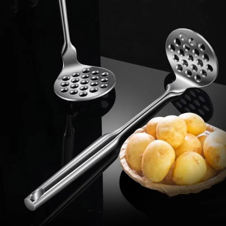 LsCook 304 Stainless Steel Potato Masher Baby Food Masher