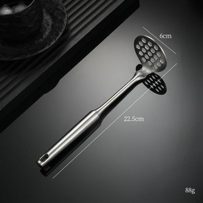 LsCook 304 Stainless Steel Potato Masher Baby Food Masher