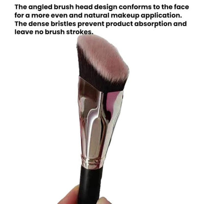 Oblique Flat Head Makeup Brush Trapezoid Contour Brush, Blush Brush, Foundation Brush