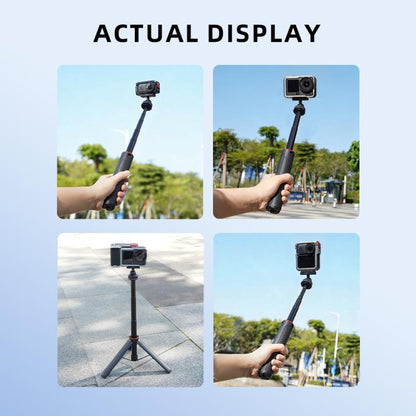 For DJI Osmo Action 6 / Nano BRDRC Extended Selfie Stick Quick-Release Tripod, AC6039_1