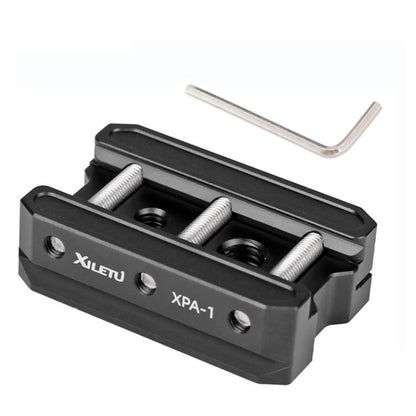 XILETU XPA-1 Arca-Swiss Quick Release Clamp With Dovetail Rail Tripod Monopod Camera Mount Adapter