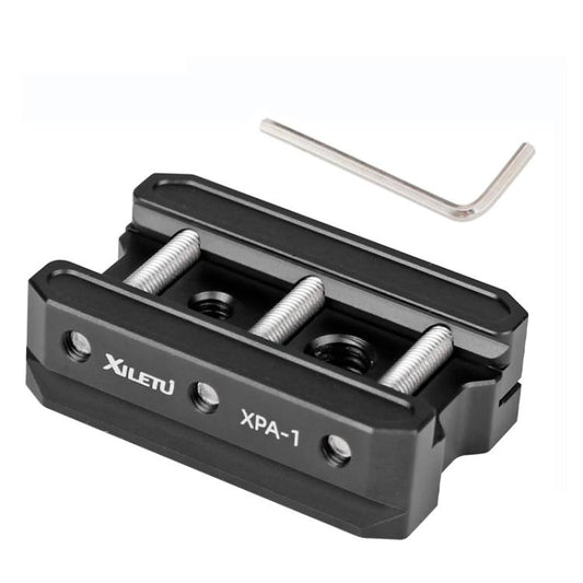 XILETU XPA-1 Arca-Swiss Quick Release Clamp With Dovetail Rail Tripod Monopod Camera Mount Adapter