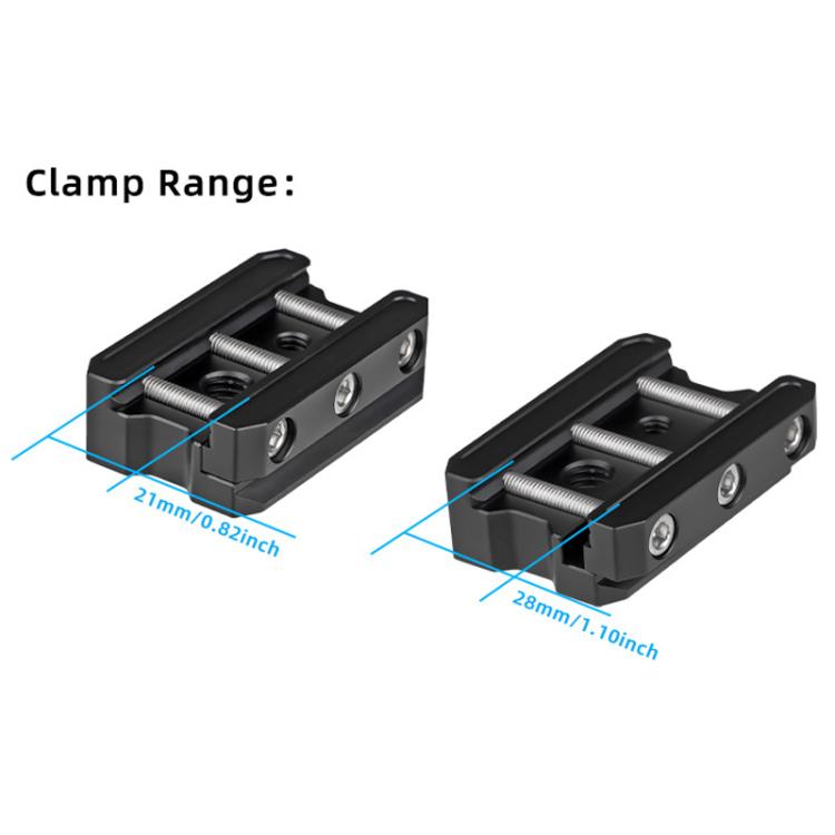 XILETU XPA-1 Arca-Swiss Quick Release Clamp With Dovetail Rail Tripod Monopod Camera Mount Adapter