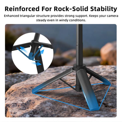 For DJI Flymile Rotary Quick-Release Tripod Extension Selfie Stick, For Action 6 / Nano, For Action 3 / 4 / 5Pro / Osmo 360