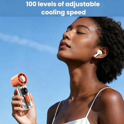 Ventilateur portable silencieux S8 à refroidissement rapide et affichage numérique