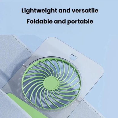 JP-08 Ultra-Thin Desktop Mini Fan Quiet Transparent Digital Display Fan For Office Desk