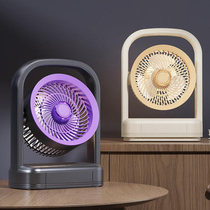 Ventilateur électrique mural de bureau avec ventilateur de circulation d'air léger