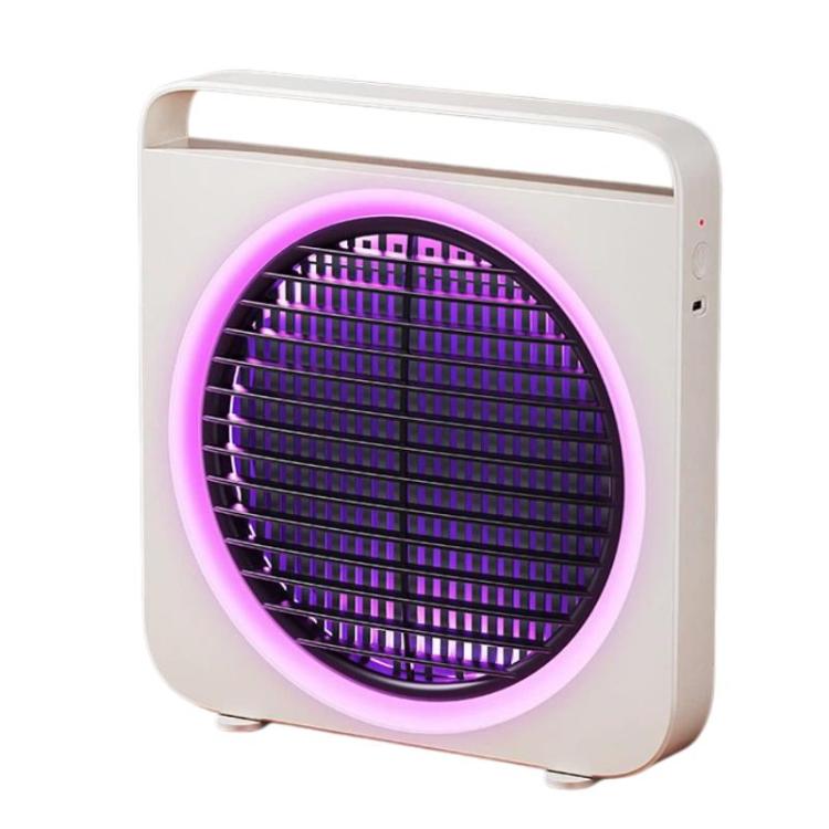 M1 Destructeur de moustiques électrique silencieux pour usage domestique Attracteur, capteur, répulsif de moustiques d'extérieur, Blanc (prise), Bleu (prise), Blanc (rechargeable), Bleu (rechargeable)