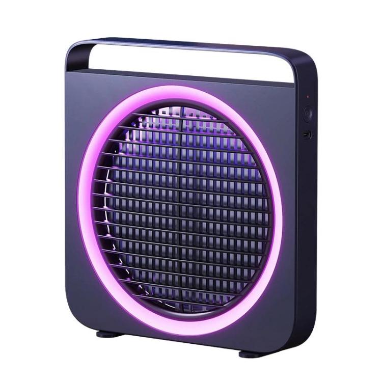 M1 Destructeur de moustiques électrique silencieux pour usage domestique Attracteur, capteur, répulsif de moustiques d'extérieur, Blanc (prise), Bleu (prise), Blanc (rechargeable), Bleu (rechargeable)