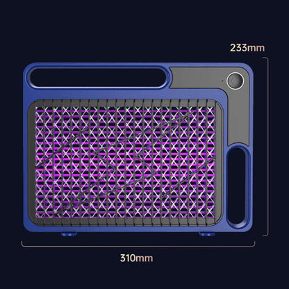 BD888 Tueur de moustiques électrique silencieux à usage domestique, Piège à moustiques ultraviolet, Tueur de moustiques, Répulsif, Blanc à brancher, Bleu à brancher, Blanc rechargeable, Bleu rechargeable