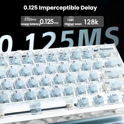 H60 Pro Bluetooth Wireless Triple-Mode Gaming Keycap Cutout Magnetic Axis Keyboard