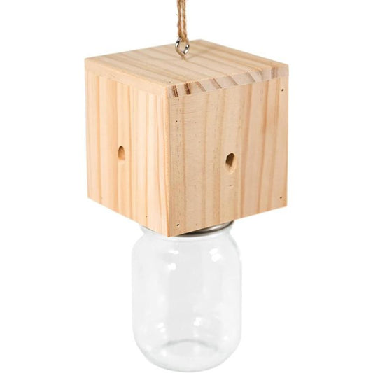 Piège à xylocopes, piège à guêpes durable en bois pour usage extérieur, piège efficace pour frelons et guêpes, piège à insectes suspendu, type A, type B, type C, type D