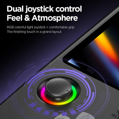 H5 5 Inch IPS HD Handheld Game Console With RGB Ambient Light Retro Mini Arcade, Portable Game Machine, Black Body Grey Key 64G, White Body Purple Key 64G, Black Body Purple Key 64G, White Body White Key 64G, Black Body Grey Key 128G                   ...