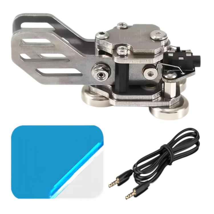 Mini Double-propeller Automatic Key Morse Code Transmitter, With 3.5mm Audio Cable