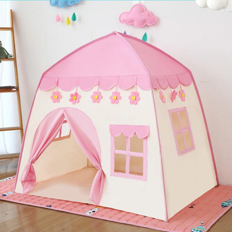 Foldable Kids Play Tent Large Space Playhouse For Indoor & Outdoor Use
