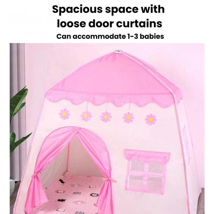 Foldable Kids Play Tent Large Space Playhouse For Indoor & Outdoor Use