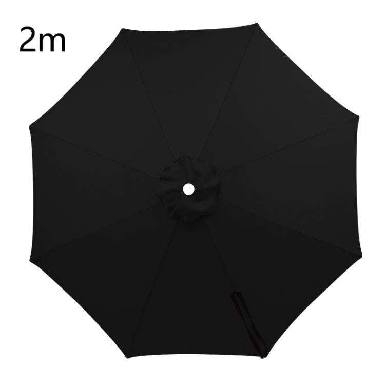 Universal Patio Umbrella Replacement Canopy UV30+ Protective Waterproof Polyester Fabric, 2m 8 Ribs, 2.5m 8 Ribs, 3.5m 8 Ribs, 4m 8 Ribs