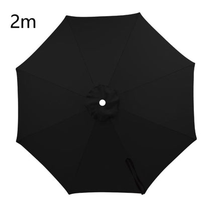 Universal Patio Umbrella Replacement Canopy UV30+ Protective Waterproof Polyester Fabric, 2m 8 Ribs, 2.5m 8 Ribs, 3.5m 8 Ribs, 4m 8 Ribs