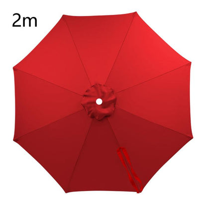 Universal Patio Umbrella Replacement Canopy UV30+ Protective Waterproof Polyester Fabric, 2m 8 Ribs, 2.5m 8 Ribs, 3.5m 8 Ribs, 4m 8 Ribs