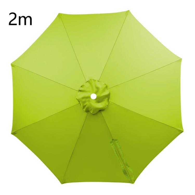 Universal Patio Umbrella Replacement Canopy UV30+ Protective Waterproof Polyester Fabric, 2m 8 Ribs, 2.5m 8 Ribs, 3.5m 8 Ribs, 4m 8 Ribs