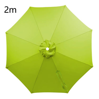 Universal Patio Umbrella Replacement Canopy UV30+ Protective Waterproof Polyester Fabric, 2m 8 Ribs, 2.5m 8 Ribs, 3.5m 8 Ribs, 4m 8 Ribs