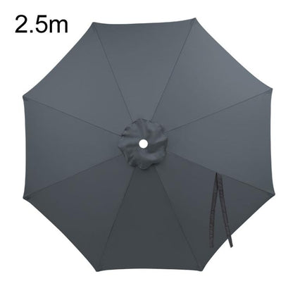 Universal Patio Umbrella Replacement Canopy UV30+ Protective Waterproof Polyester Fabric, 2m 8 Ribs, 2.5m 8 Ribs, 3.5m 8 Ribs, 4m 8 Ribs